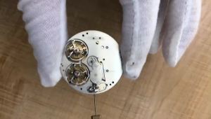 SEAKOSS SL-5301 Mechanical Watch Double Tourbillon Movement 37 Jewels 21600 5 & 7 Oclock Balance Wheel Manual Winding 37 Jewels