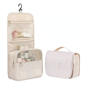 🚚 SG Seller🚚High Quality Women Makeup Bags Travel Cosmetic Bag Toiletries Organizer Waterproof Storage Neceser Hanging Bathroom Wash Bag