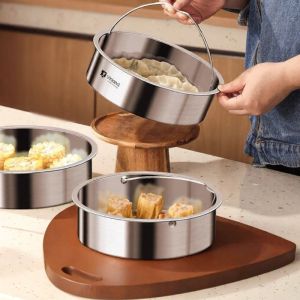 Electric Rice Cooker and Pressure Cooker Universal Steamer Stainless Steel