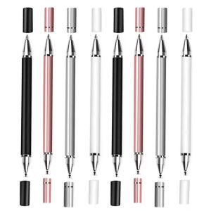 2 In 1 Stylus Pen For Smartphone Tablet Drawing Capacitive Pencil Universal Android Mobile Phone Screen Touch Pen For iPad mini