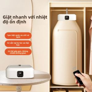 Máy Sấy Điện Cầm Tay Mini Túi Tủ Sấy Nhanh Có Thể Gập Lại Với Chức Năng Điều Khiển Thời Gian Thông Minh Để Sử Dụng Trong Gia Đình Và Khi Đi Du Lịch Công Suất Nhỏ Gọn 10-15kg