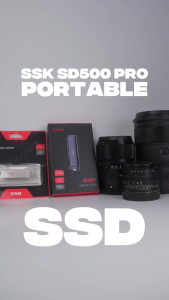 SSK Ultra Portable External SSD Storage Type C Gen 2x2 USB C (2000Mb/s) SD500 PRO