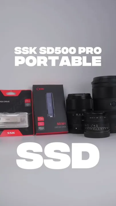 SSK Ultra Portable External SSD Storage Type C Gen 2x2 USB C (2000Mb/s) SD500 PRO