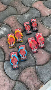 SANDAL JEPIT ANAK BAYI BALITA TUNG TUNG SAHUR BAHAN EVA RINGAN ANTI SLIP SENDAL ANOMALI