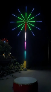 LAIMA LED Firework Fairy Lights Christmas lights In/Outdoor Decorations RGB Smart Flexible Strip Lights for Home Dream Color Lamp