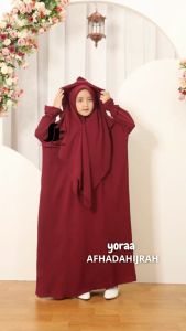 Afhadahijrah: Gamis Anak Perempuan Set Cadar Yoraa