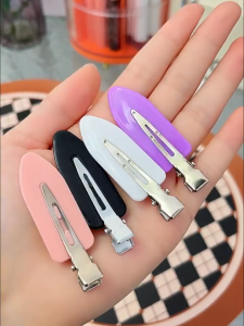 Klip Rambut 无痕发夹 Seamless Hair Pin 女士固定刘海鸭嘴夹碎发简约百搭发饰 Women Fringe Fix Duckbill Clip Hair Accessories