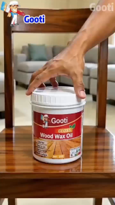 100 Years Protection High Gloss Anti-corrosion Wood Wax Oil Paint 1000G Furniture Decoration Waterproof Wood Paint Anti-bukbok For Wood Furniture Door Timber Interior Exterior Use Odorless Color Long-Lasting Wood Stain Varnish Paint