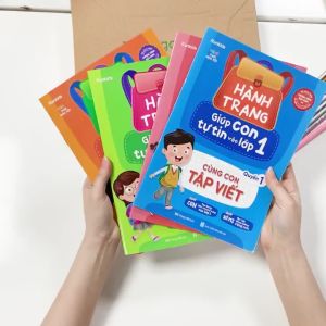 Sách Hành trang giúp con tự tin vào lớp 1 - Quyển 1: Cùng con tập viết - MGB
