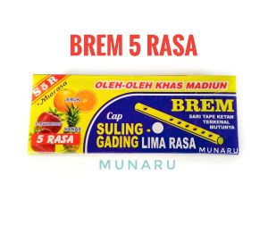 Brem Madiun 5 Rasa Cap Suling Gading Oleh Oleh Khas