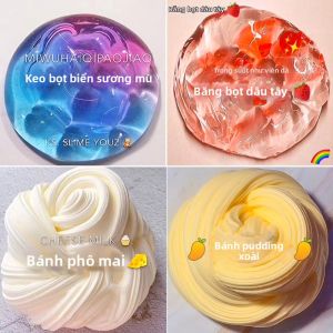 Bộ Đồ Chơi Bột Nặn Siêu Nhẹ Không Độc