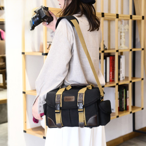 Camera Bag Suitable for Nikon Canon SLR Mens and Womens Camera Bag D7500 R7r8 90D 70d60d