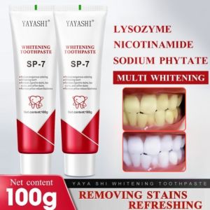SP7 Probiotic Toothpaste Whitening Toothpaste Remove Yellow Bright White Teeth Tooth Care Toothpaste
