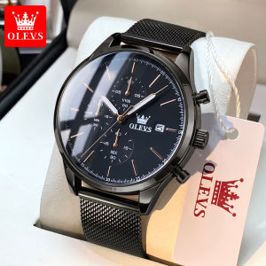 OLEVS | Đồng hồ nam dây lưới thể thao chống nước