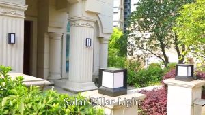 Outdoor Pillar Light Waterproof Gate Garden Post Lighting Electricity Column Balcony Fence Lights Door Bollard Pathway Lamp