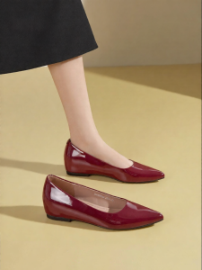 DUSTO | Comfortable Elevated Toe Peaked Dressy Flats for Women Autumn