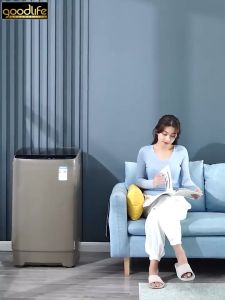 Máy giặt sấy mini tự động 10kg công suất 480W tia UV diệt khuẩn tiết kiệm điện nước bảo hành 2 năm