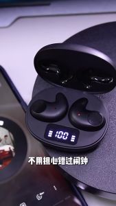 ZNW หูฟังบลูทูธ5.3ชุดหูฟัง TWS ใหม่สำหรับใส่นอนพักด้านข้างหูฟังใส่วิ่งเล่นกีฬาขนาดเล็กไร้สายมีคุณภาพเสียง HIFI หูฟังเอียร์บัดที่มีเสียง HD หูฟังอัจฉริยะตัดเสียงรบกวนหูฟังหน่วงเวลาต่ำ