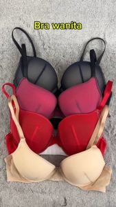Bra Wanita Kawat Busa Tebal Full Cup TORI Polos Pakaian Dalam Underwear TR829