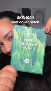 SKIN1004 Madagascar Centella Tea-Trica Spot Cover Patch 22 Patches | Pimple Patch Hydrocolloid Acne Patch Tea Tree Spot Treatment Invisible Cover