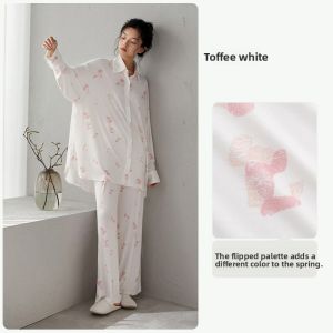 yuenei | Spring & Autumn Thin Womens Leisure Sleepwear