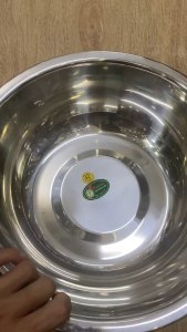Thau Chậu inox 304 Thaphafac Size 32cm
