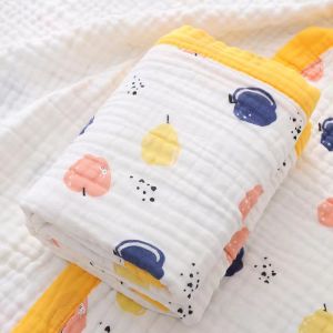 Khăn Tắm Vải Xô Cho Trẻ Sơ Sinh 6 Lớp Thảm Sợi Bồng Chăn Đắp Trẻ Em Dày Dặn Loại A Thảm Điều Hòa Ngủ Trưa Mùa Hè Chăn Khăn Mặt