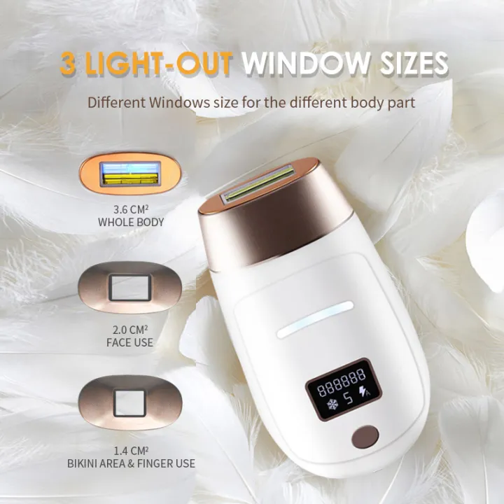 Vancostar%20Wireless%20Laser%20Hair%20Removal%20Rechargeable%204in1%20Replaceable%20Lamp%20Coog%20Painless%20Permanent%20Bikinis%20Trimmer%20IPL%20Epilator%20-%20Image%203