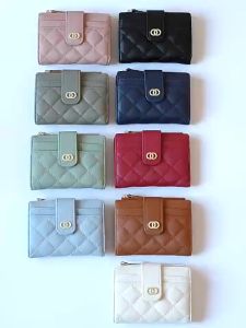 Jolex Chic Geometric Leather Card Holder Wallet C307-11B