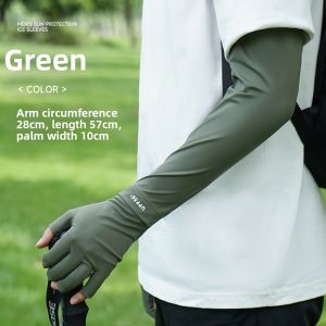 Sun Protection UV Ice Silk Sleeves for Men