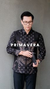 MENSTYLE BATIK - Kemeja Batik Pria Slimfit Lapis Furing Primavera Sanggit
