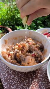 1kg Mắm Linh Trộn Sẵn Dưa Nụ Non Giòn Thơm Vị Cay Nhẹ Hao Cơm Tốn Rau Xanh- VỰA KHÔ MINH TRIẾT