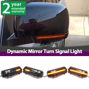 LED Dynamic Side Mirror Turn Signal Indicator Blinker Sequential Lamps for Mitsubishi Pajero V73 V77 V93 V97 V98 2006-2019