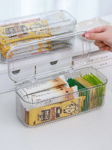 YA JIA LI JIA | Lidded Acrylic Tea and Coffee Pod Storage Organizer