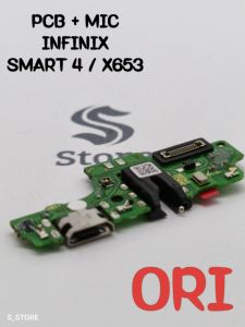 CONNECTOR CHARGER INFINIX SMART 4 X653 (BIG / SMALL) ORI PAPAN KONEKTOR CAS PCB BOARD CASAN BOARD USB CON TC FLEXIBLE CAS INFINIX SMART 4 X653 ORIGINAL + IC