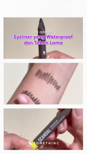 SOMETHINC SCANDAL Waterproof Retractable Eyeliner