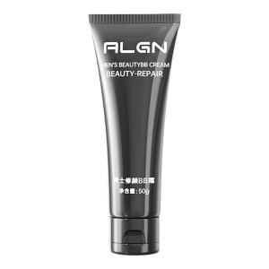 Algn | Mens Natural Looking BB Cream Concealer Foundation Liquid Black Tube Isolation Milk Real Skin Effect Not Fake White Cosmetic