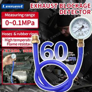 Lensent ô tô ba chiều xúc tác phát hiện tắc nghẽn bảng khí thải Xe Hơi Máy Dò áp suất ngược ống xả bảng phát hiện tắc nghẽn bảng chung dụng cụ kiểm tra ô tô