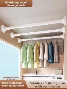 youqin | Expandable No-Drilling Stainless Steel Clothes Drying Rod