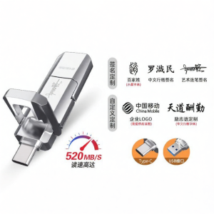 Aigo | High Speed Dual Interface Customized USB Flash Drive 128g