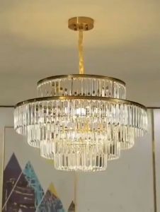 Villa luxury crystal chandelier duplex building living room hotel large chandelier decoration indoor lighting crystal lamps No Ratings