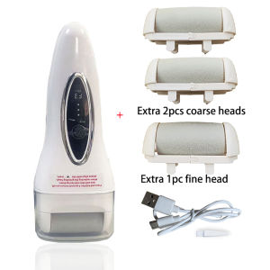 Electric Foot Grinder with Three speed LCD Screen Feet Callus Remove Rechargeable Dead Tip Wet Dry Skin Calluses Foot Cleaner
