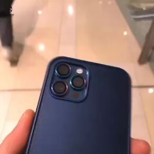 Ring Kamera Tempered Glass Motif Rainbow untuk iPhone 16, 15 & 14