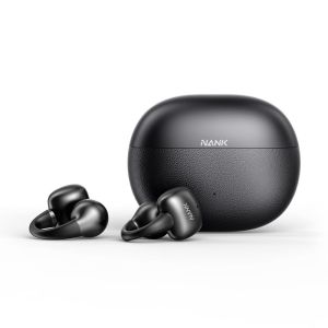 Nank Clip Super Open-Design Bluetooth Earphones Sports Gaming Wireless Non-In-Ear Clip-On Stereo Sound Call Function Waterproof