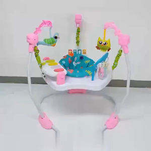 OFM-M388 Mainan Bayi Baby Jumper Musik Lampu / Kursi Lompat Jungle Putar 360 Derajat / Bouncer Bayi
