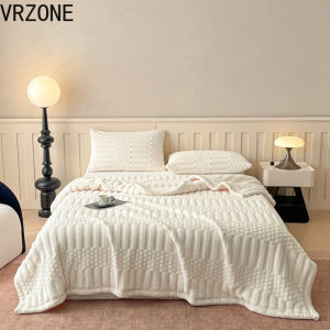 1pc jacquard double-sided fleece blanket Multi-function nap blanket Air-conditioned blanket Single and double full-body blanket Shawl blanket Suitable for bedrooms sofas business trips traveling hiking and fishing