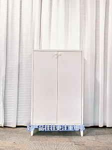 Steel Shoe Cabinet Outdoor Household Multi-level Large Capacity Dust-proof Shoe Rack
