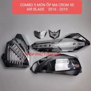 Combo siêu tiết kiệm : 5 món ốp trang trí xe AIR BLADE 2016 - 2019 - Sản Phẩm Chất Lượng Gian Hàng Uy Tín Giá Cả Cực Tốt Mua Ngay