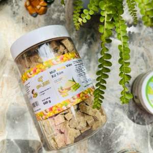 Mứt Gừng Viên Xứ Tiên-500g Gừng Sẻ Núi Cùng Đường Mía Giữ Ấm Giảm Ho