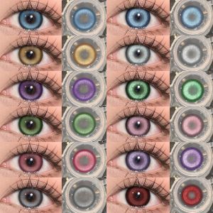 EYESHARE 1pair Cosplay Anime Lenses for Eyes RHINE Series Makeup Beauty colored Contact lens Anime Accessories Cosmetic lense